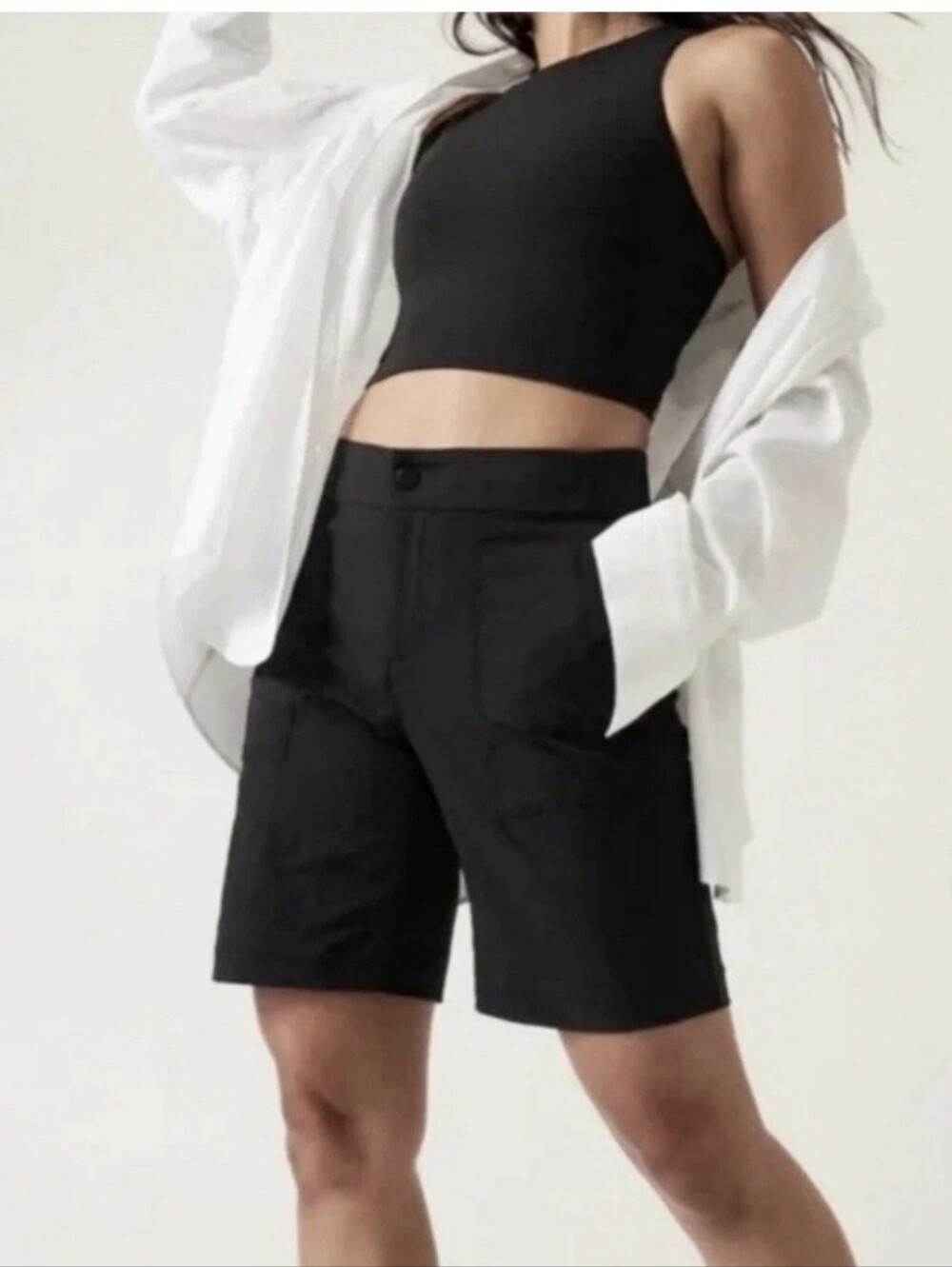 Athleta Trekkie Bermuda 2.0 Shorts Women 22
